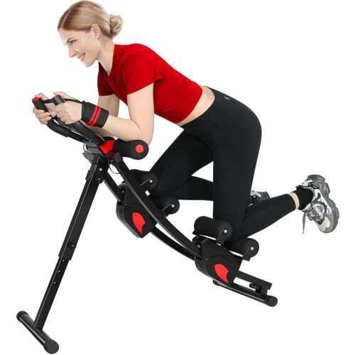 Ab Workout Equipment Ab Machine for Stomach Workout in Home Gym Foldable Fitness