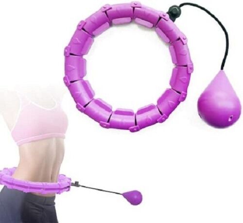 Infinity Fitness Hoop Abdomen Fitness Equipment 24 Detachable Knots Adjustable