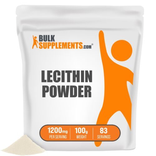 BulkSupplements Lecithin Powder - Heart Healthy