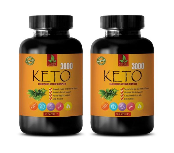 natural anti-inflammatory - KETO 3000 - weight loss accessories 2 BOTTLE 120 CAP