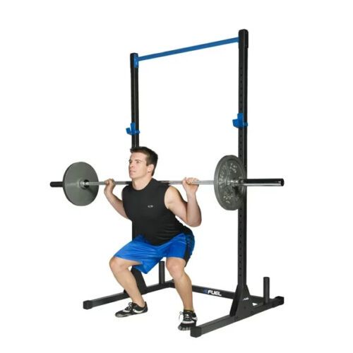 Squat Rack Power Cage for Home Gym Full Body Multi-Function Fitness US Stock